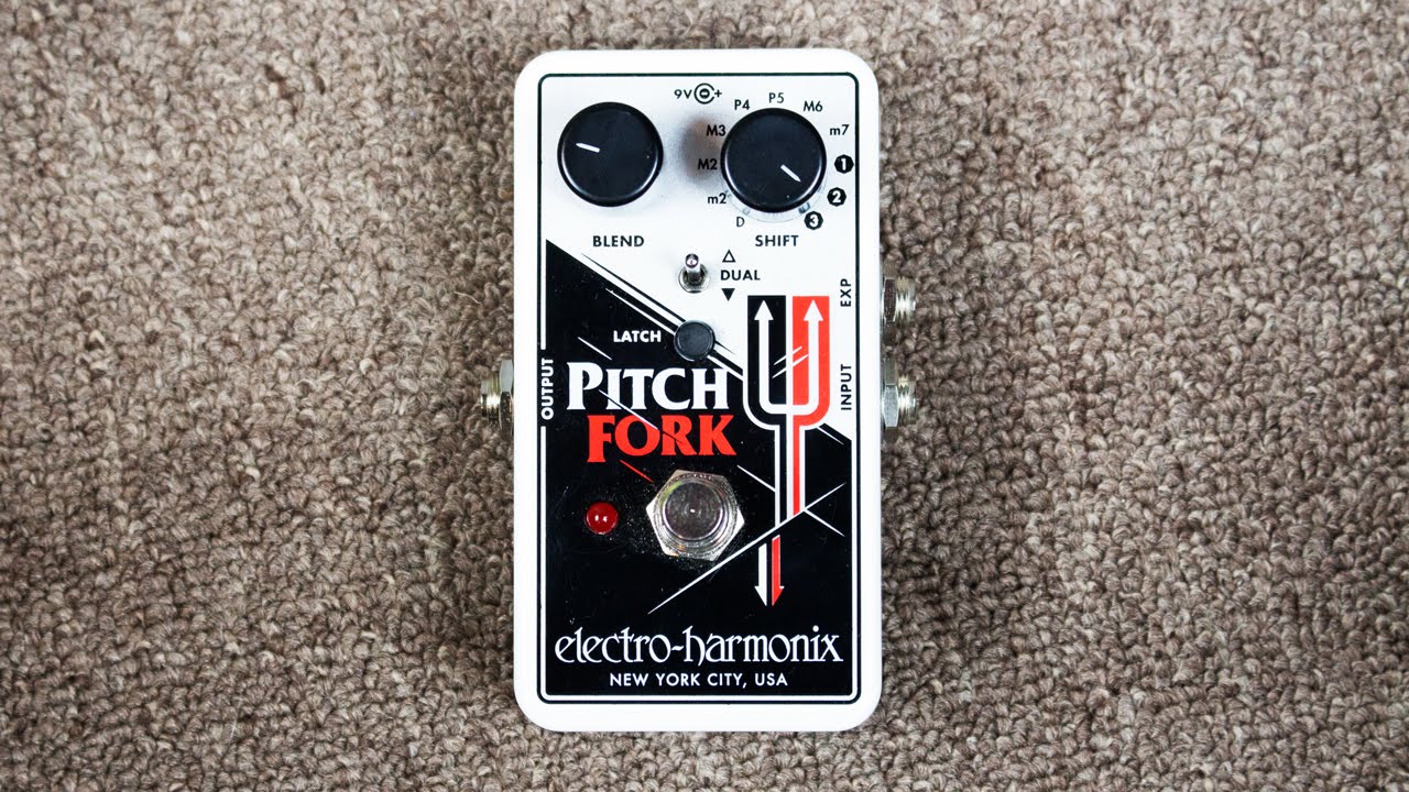 EHX / Electro-Harmonix Pitch Fork Pitch Shift Mode Demo (Ambient Guitar Style)