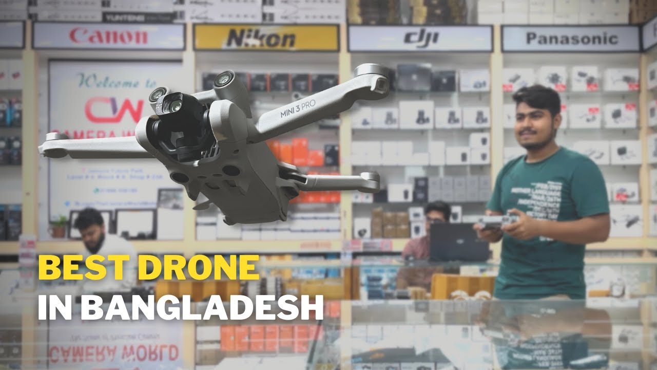 Flying Drone in Jamuna Future Park | DJI Mini 3 Pro Unboxing & Test Flight