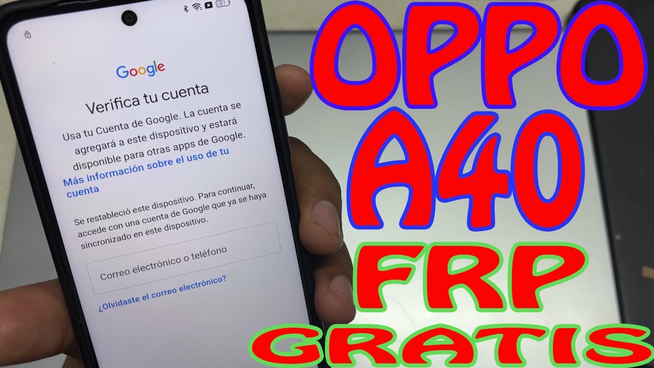 OPPO A40 FRP УДАЛЕНИЕ УЧЕТНОЙ ЗАПИСИ GOOGLE БЕСПЛАТНО 2025