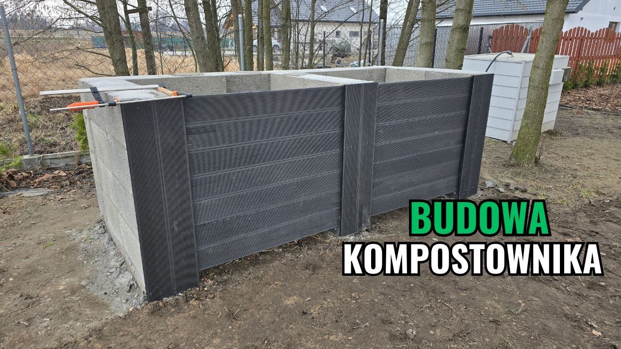 Budujemy betonowy kompostownik.