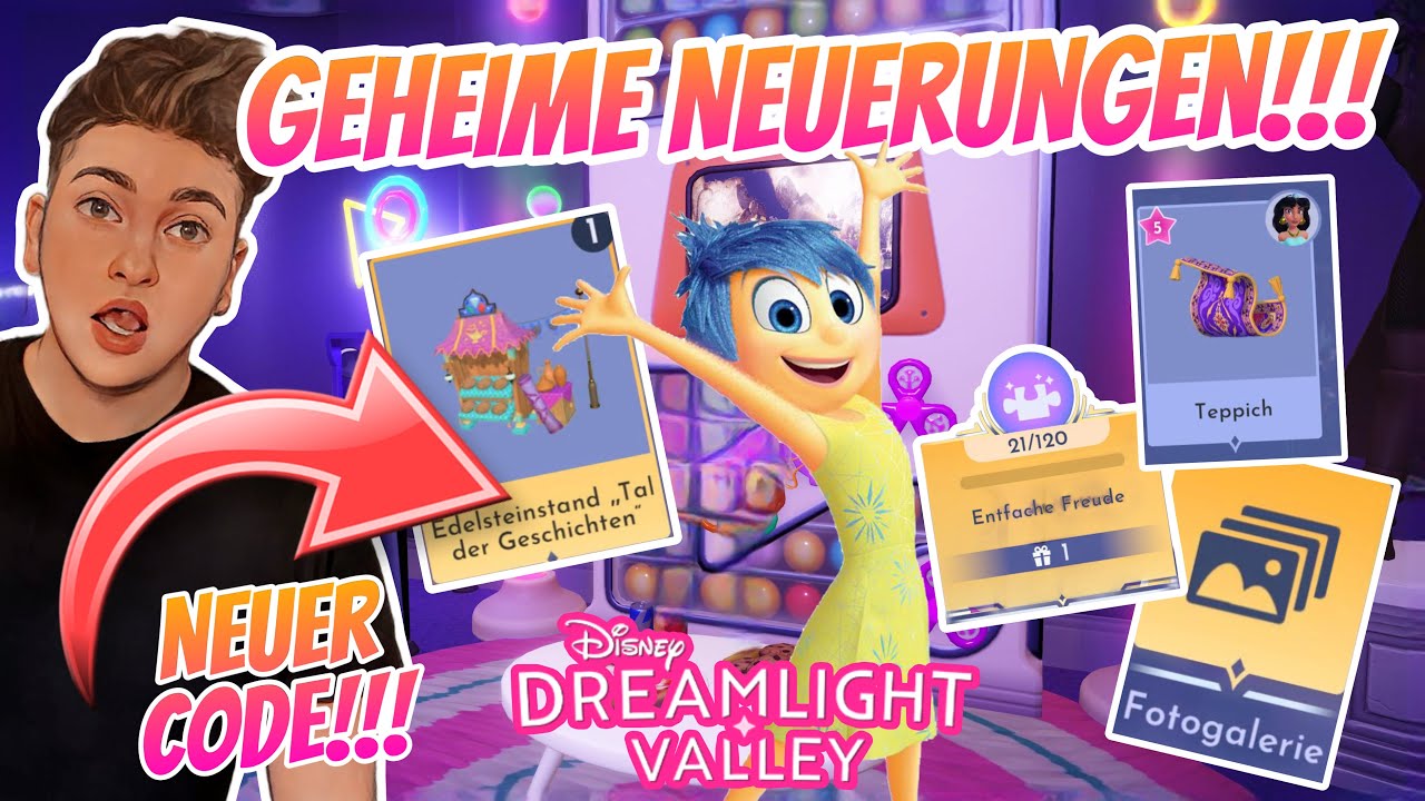 DAS GEHT JETZT?! 😮 ALLE GEHEIMEN „ALLES STEHT KOPF“ UPDATE NEUERUNGEN | Disney Dreamlight Valley 