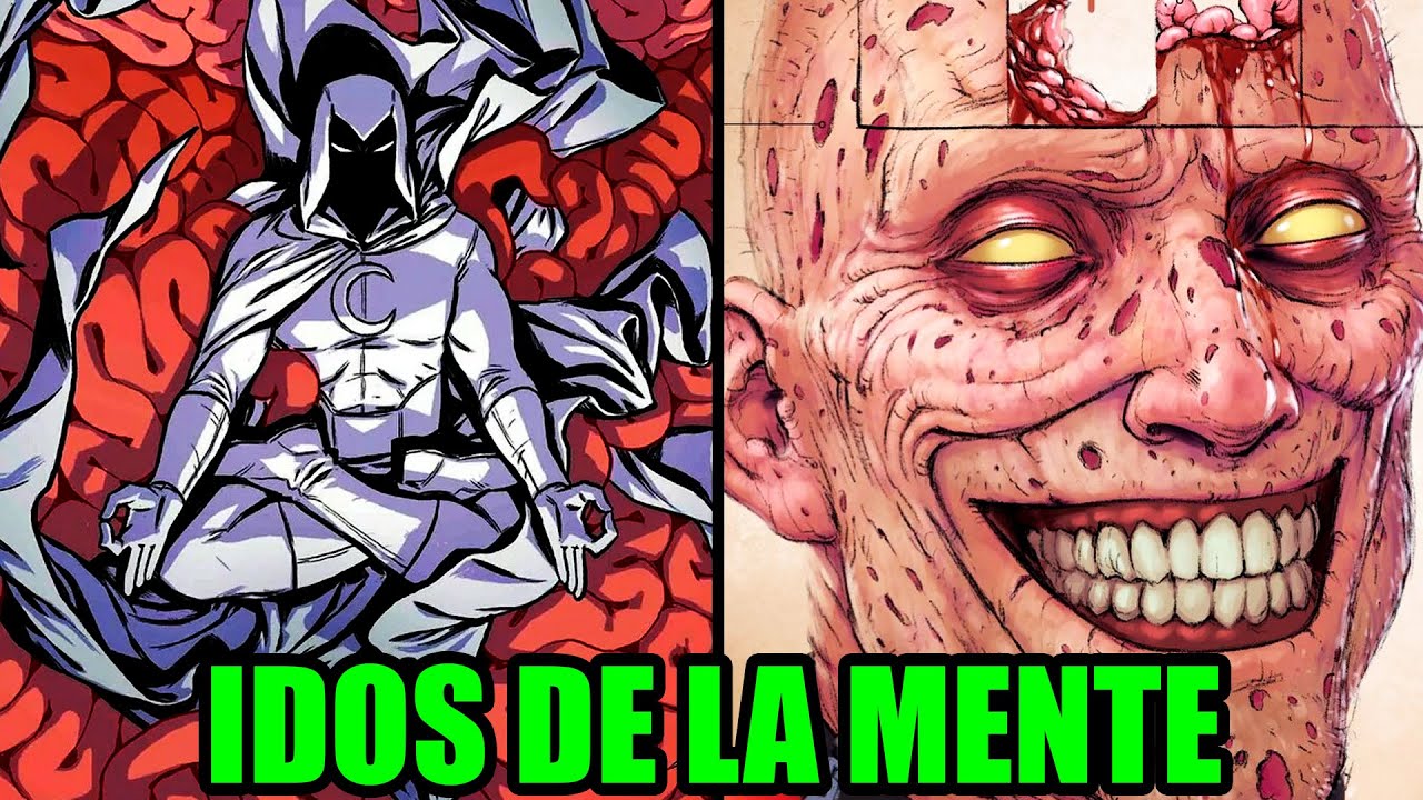7 SUPEHEROES con ENFERMEDADES MENTALES y TRASTORNOS