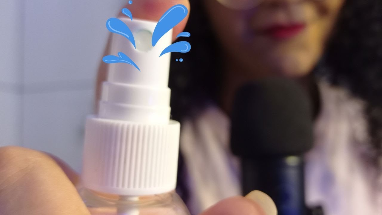 ASMR- SONS DE L&Iacute;QUIDO E SONS DE BOCA PARA RELAXAR