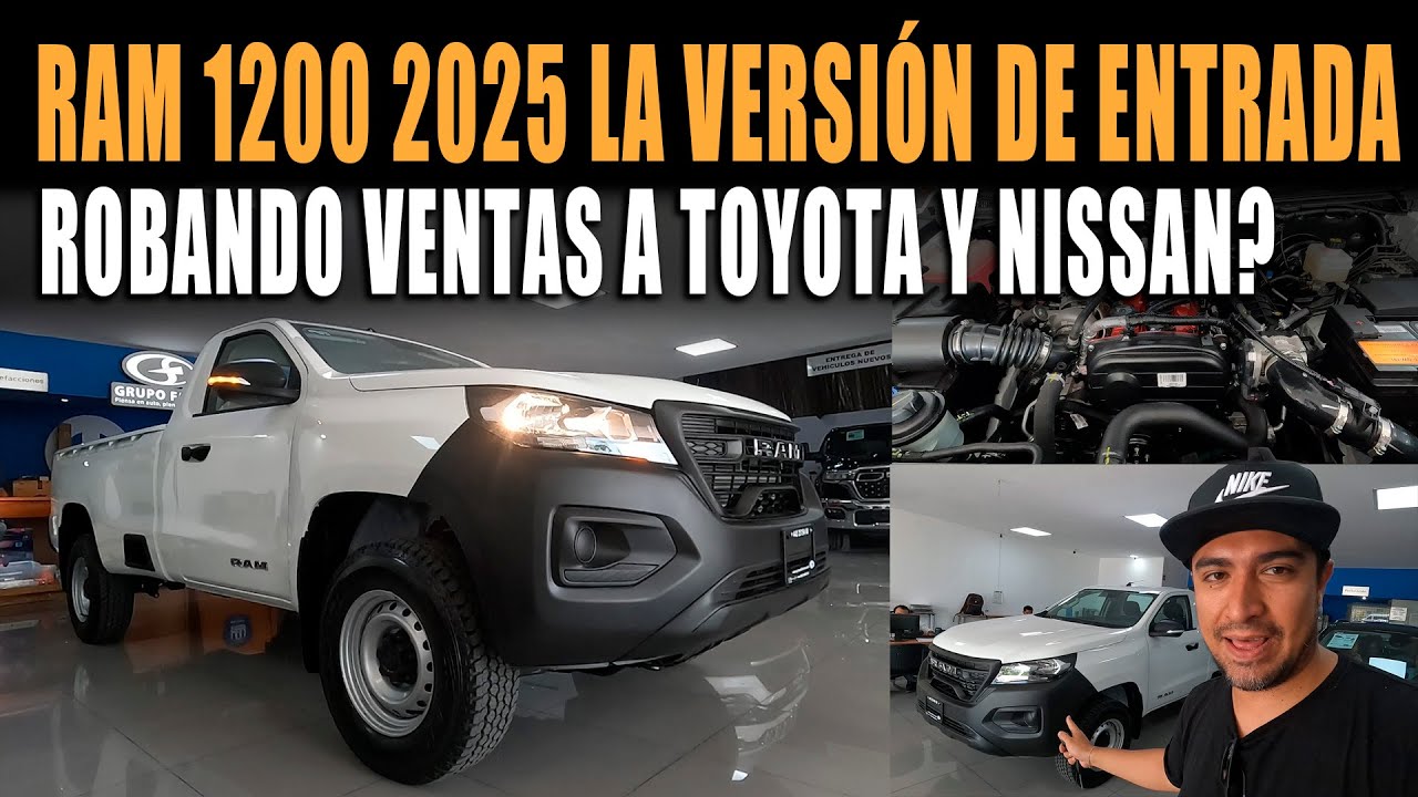 NUEVA RAM 1200 TRADESMAN 2025 🔴 CONTRA NISSAN NP300 Y TOYOTA HILUX 2025