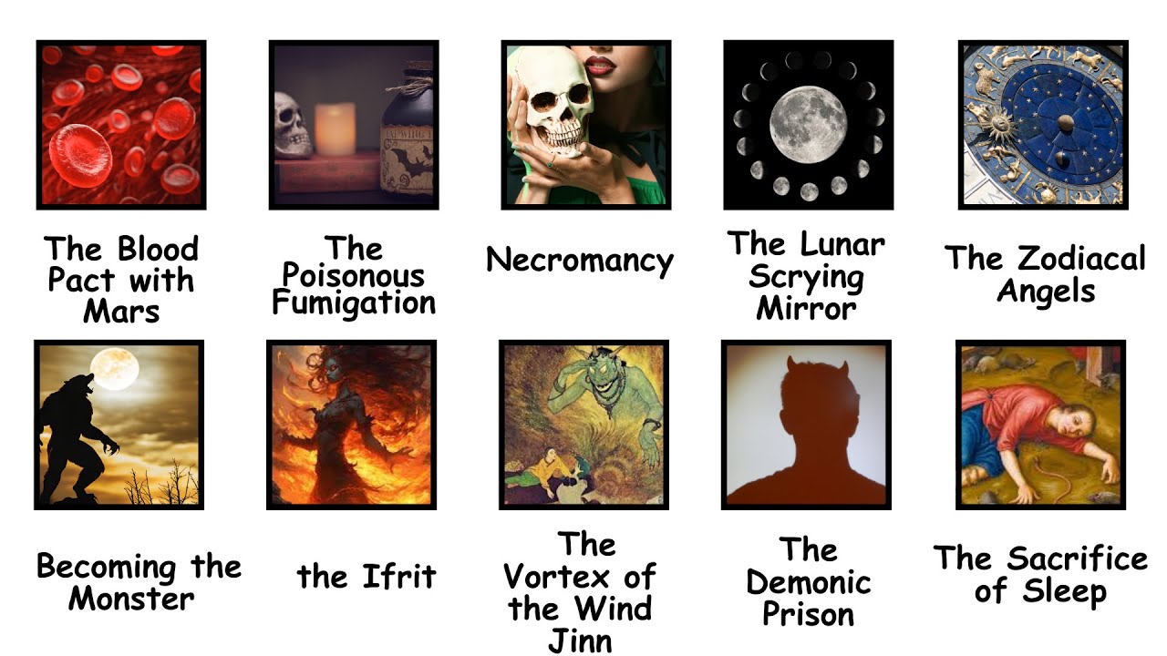 Every DEADLY RITUAL in the Most Forbidden Book: PICATRIX Explained