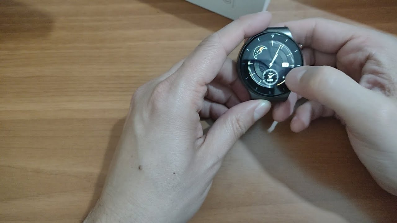 Smartwatch i19 unboxing and quick menu view