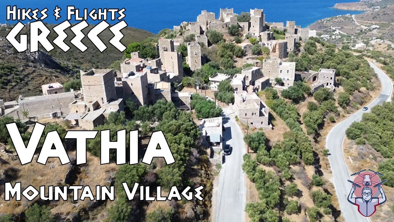 A tour of Vathia mountain village, Mani Peninsula, Peloponnese, Greece