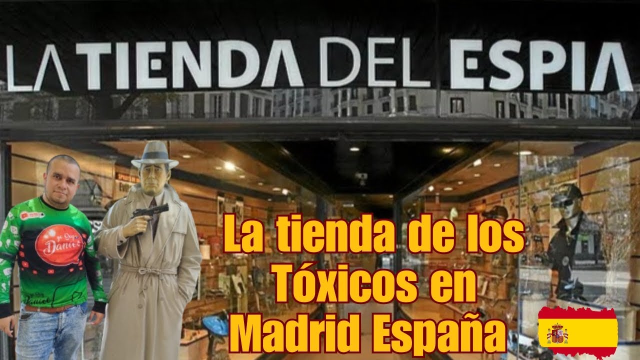 Visitando La Tienda Del Espía en Madrid España