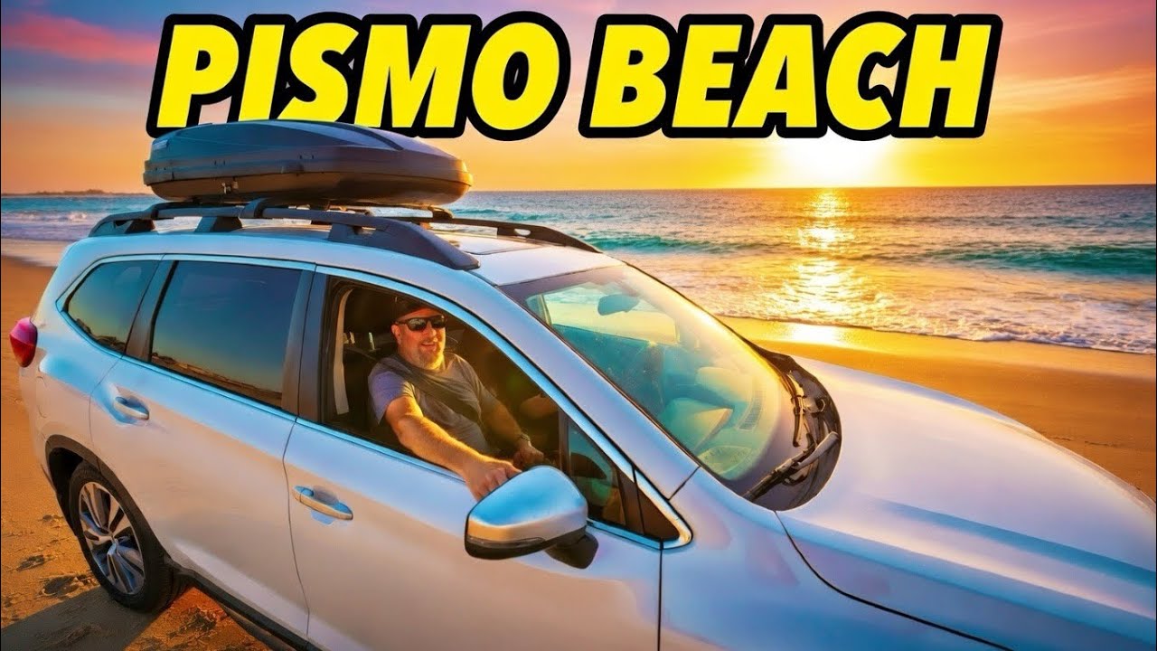 WE DROVE OUR CAR ON THE  BEACH! 🌊Pismo Beach Road Trip Bucket List | Road is Where the Vlog is Day 3
