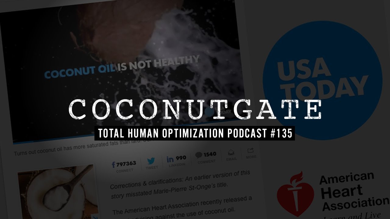 #135 Coconutgate with Aubrey Marcus | Total Human Optimization Podcast