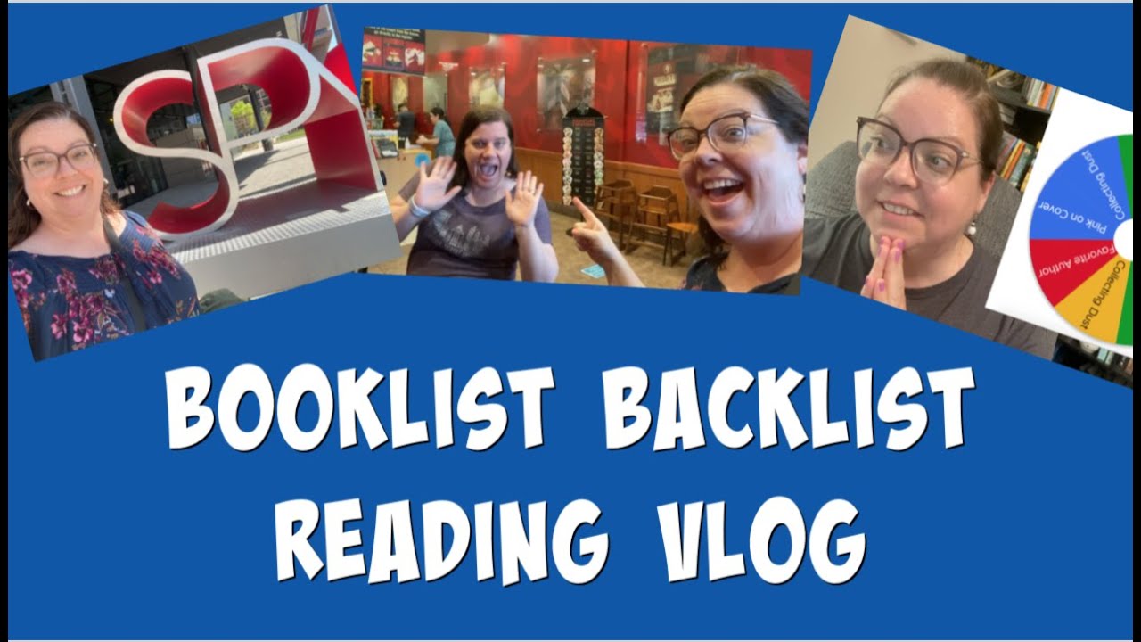 BOOKLIST BACKLIST VLOG