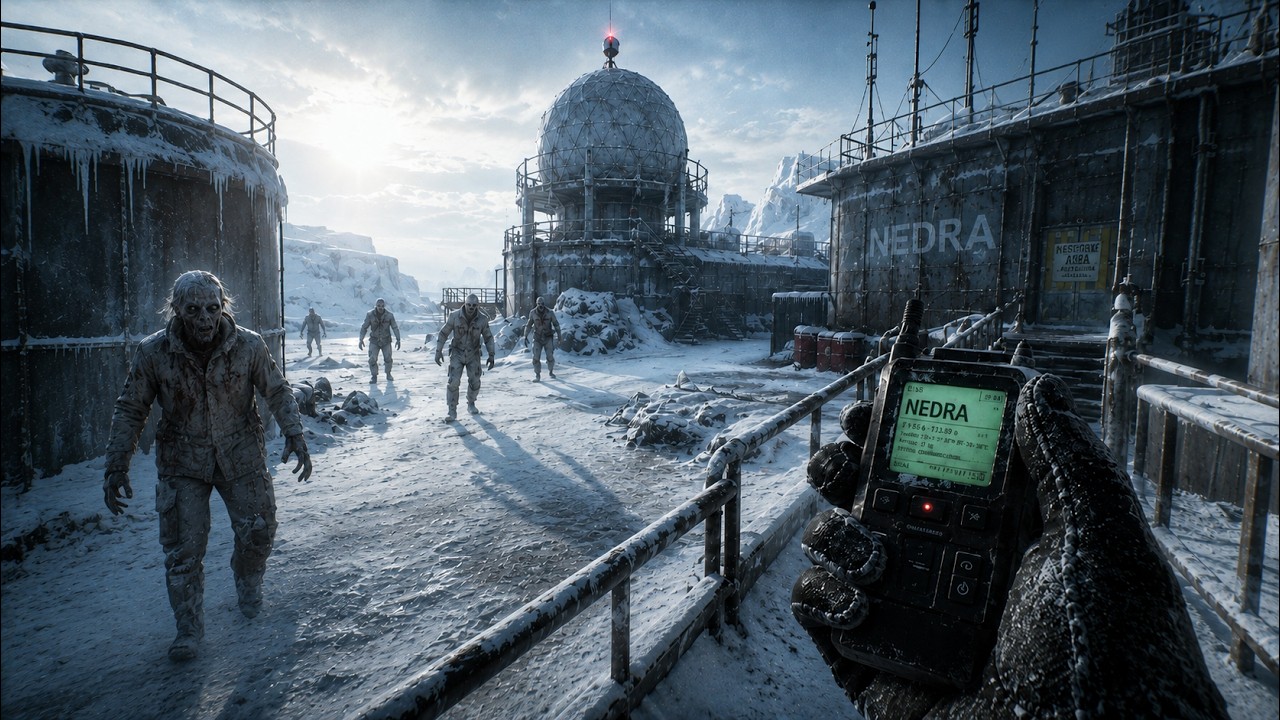 Trapped in Ice With No Escape | NEDRA Survival Horror