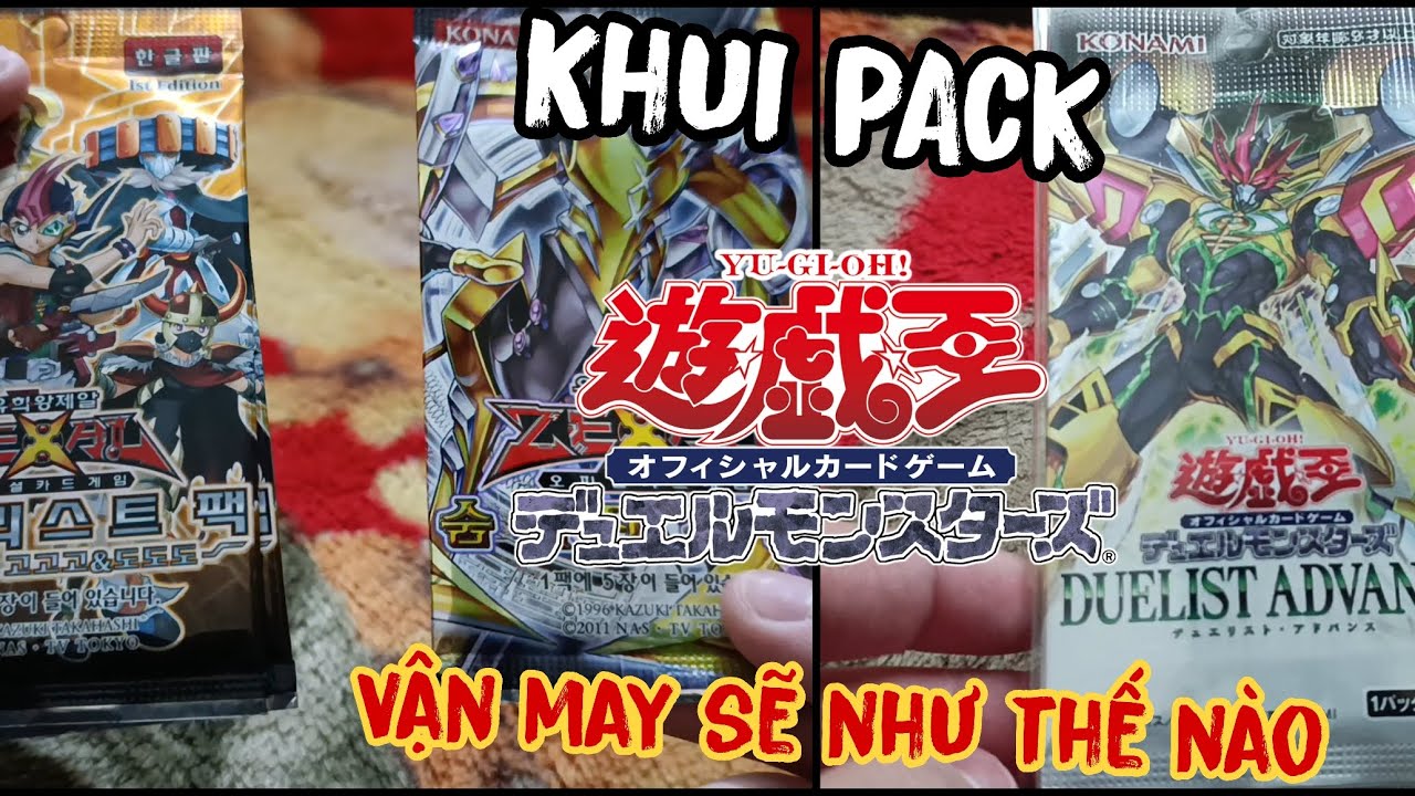 Thử mở chơi Pack Yugioh Duelist Advance và OCG bên Hàn sẽ như thế nào ? | Yugioh
