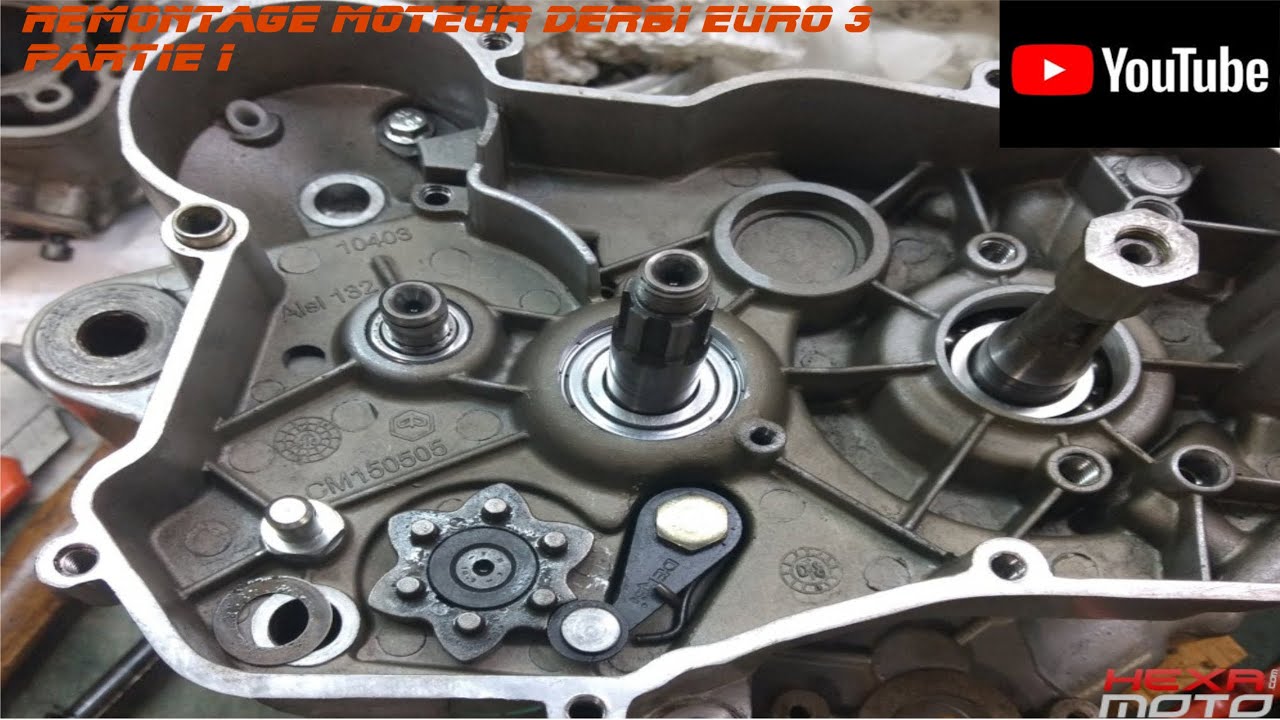 Remontage moteur derbi euro 3 partie 3
