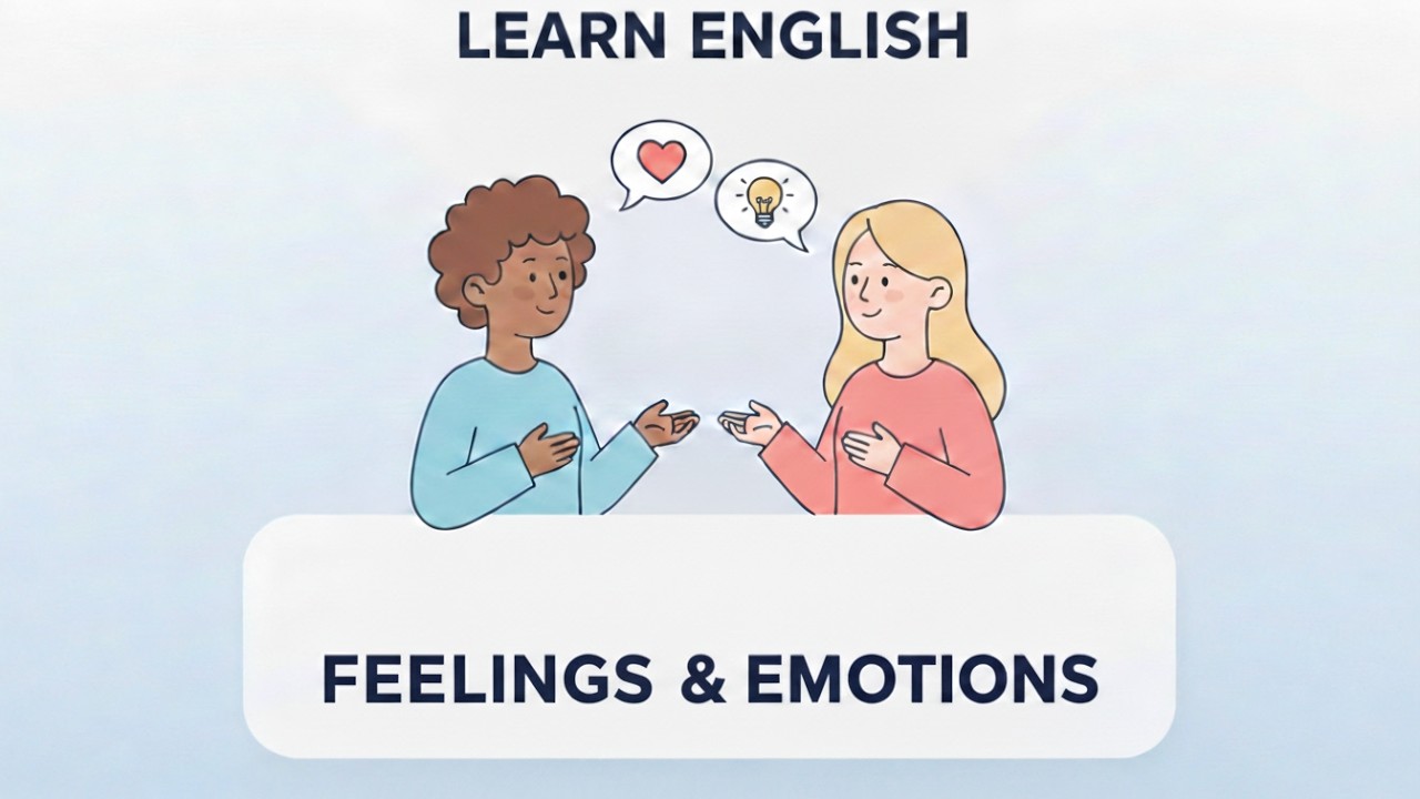 Learn English Through Conversation - Feelings & Emotions