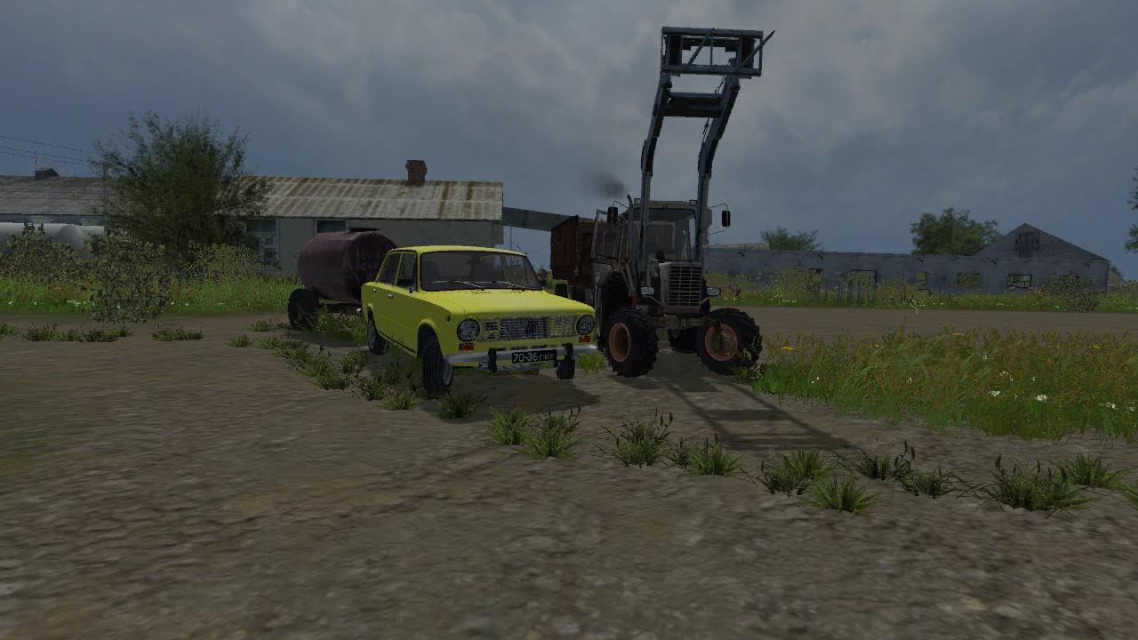 Farming Simulator 2015 Варваровка #7 Покупка новой техники и покупка коровы.