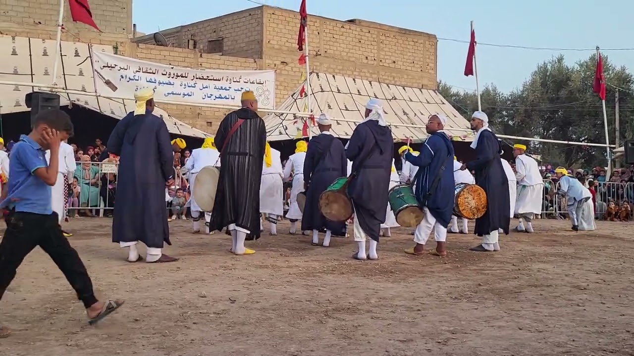 موسم العبيد برحيل تارودانت 2024 ،جمعية امل ,غناء مجموعة عبيد ادوز هوارة ،المعلم عبد العزيز