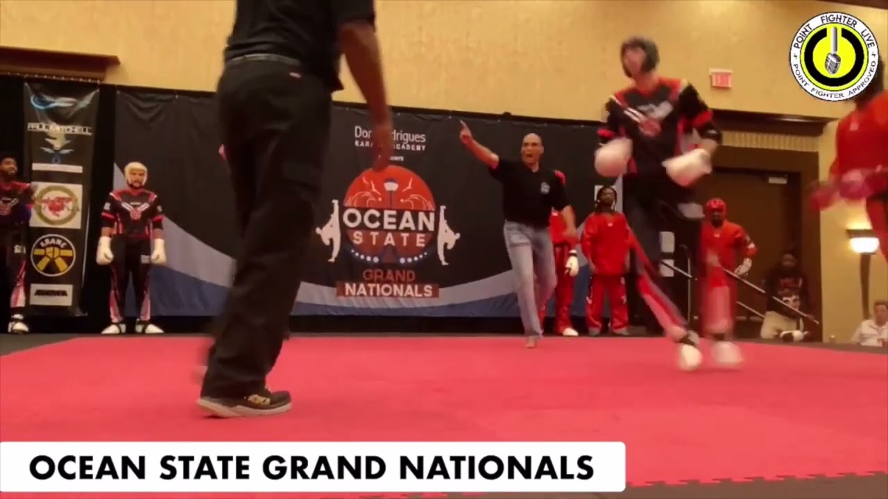 Elijah Everill vs Tyson Wray - Mens Black Belt Point Fighting