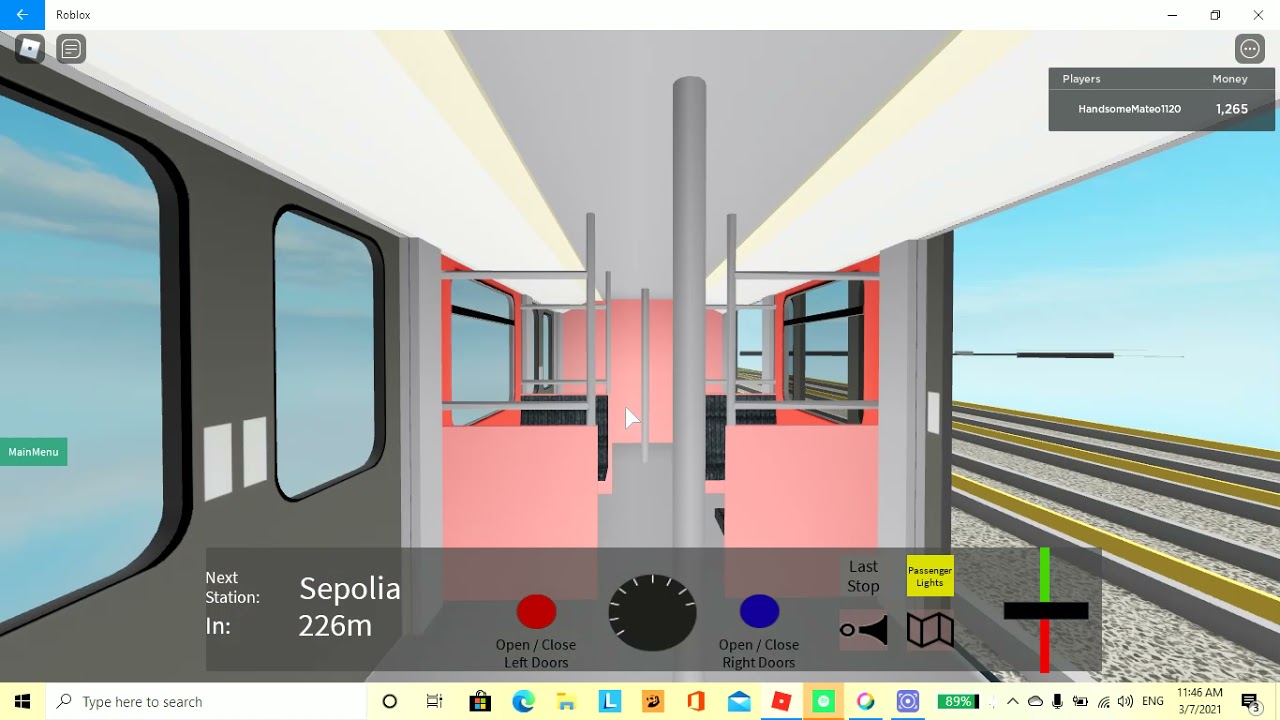 Roblox Metro Transport