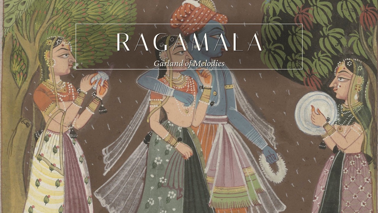 The Painted Subcontinent &mdash; Ragamala: Garland of Melodies &middot; 1 Hour 4K Art