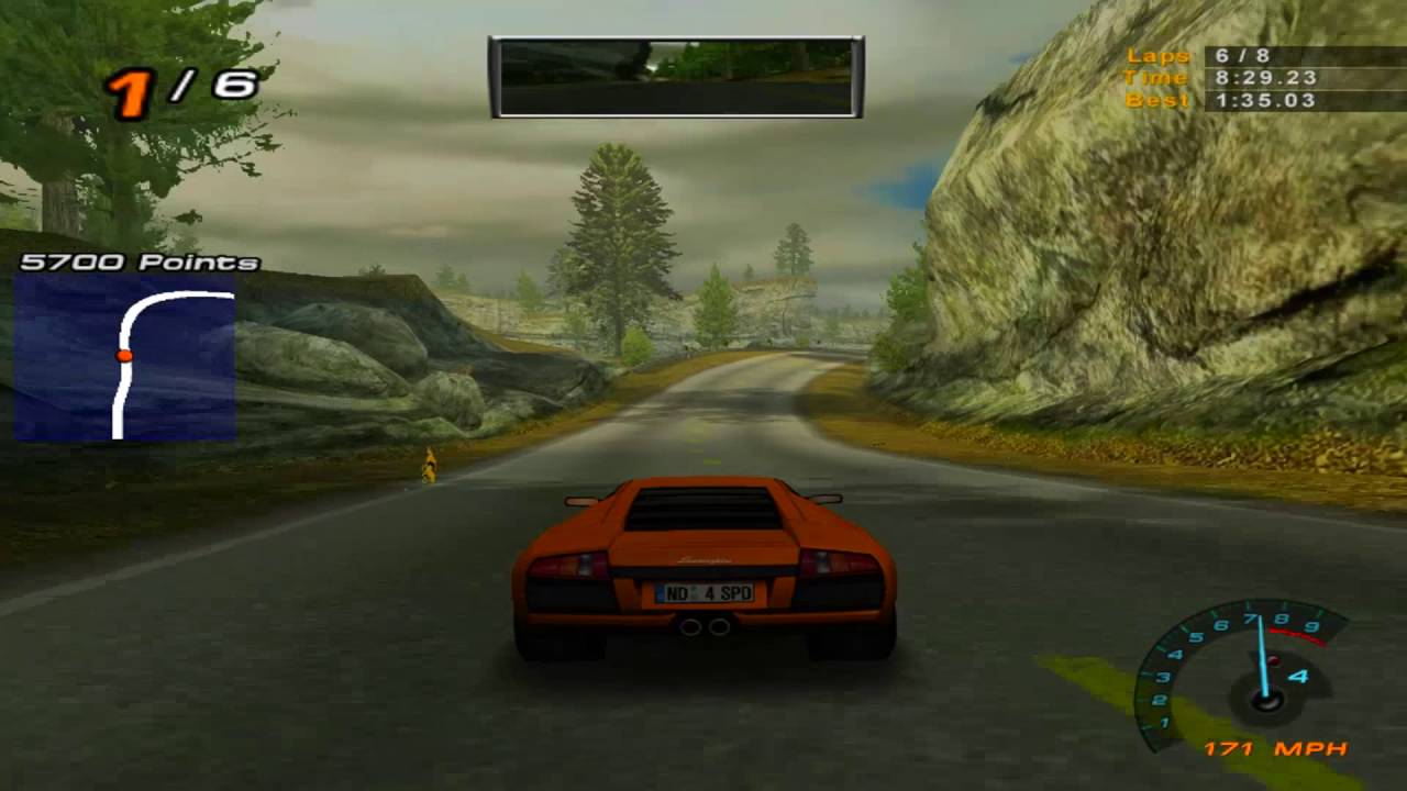 Need For Speed: Hot Pursuit 2 (PC) - Lamborghini Murciélago vs. Police