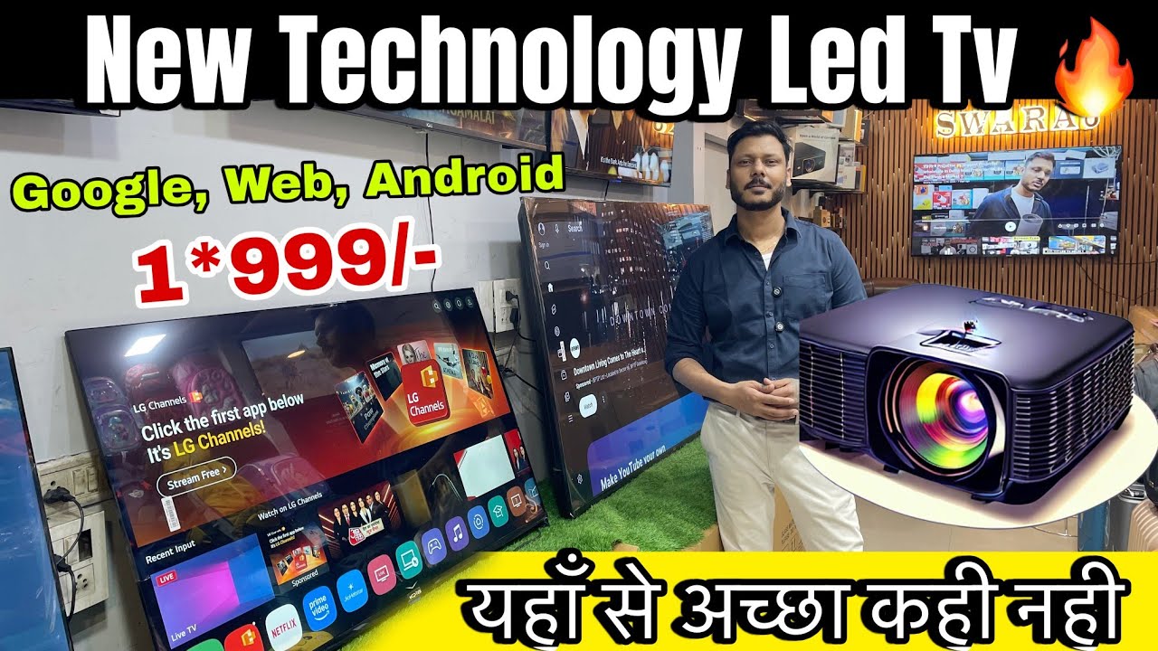Branded Led ₹4999/- 🔥, Cheapest Led Tv Market in Delhi, Upto 70% Off | Android, Web, Google