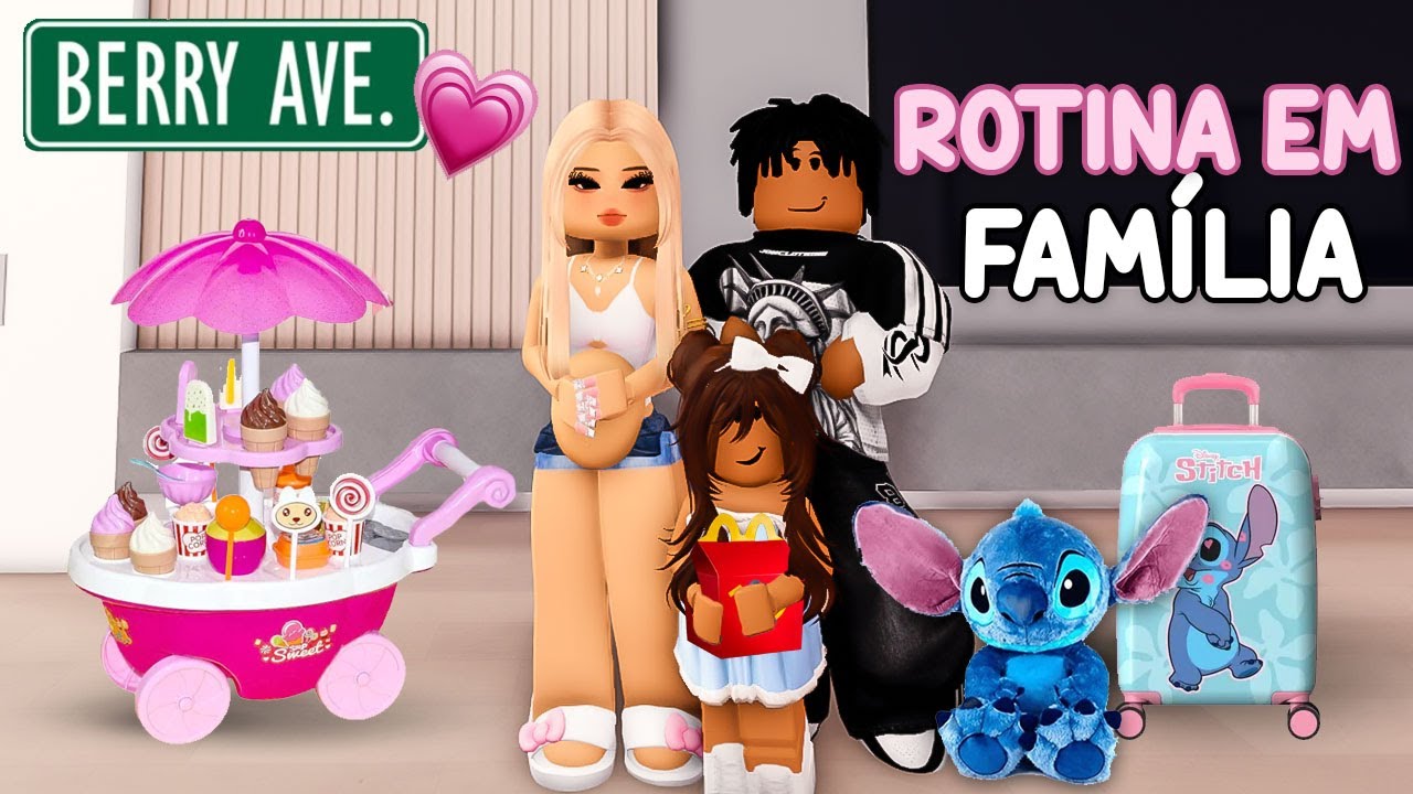 FIM DE SEMANA EM FAMÍLIA no BERRY AVENUE! ❤👨‍👩‍👧