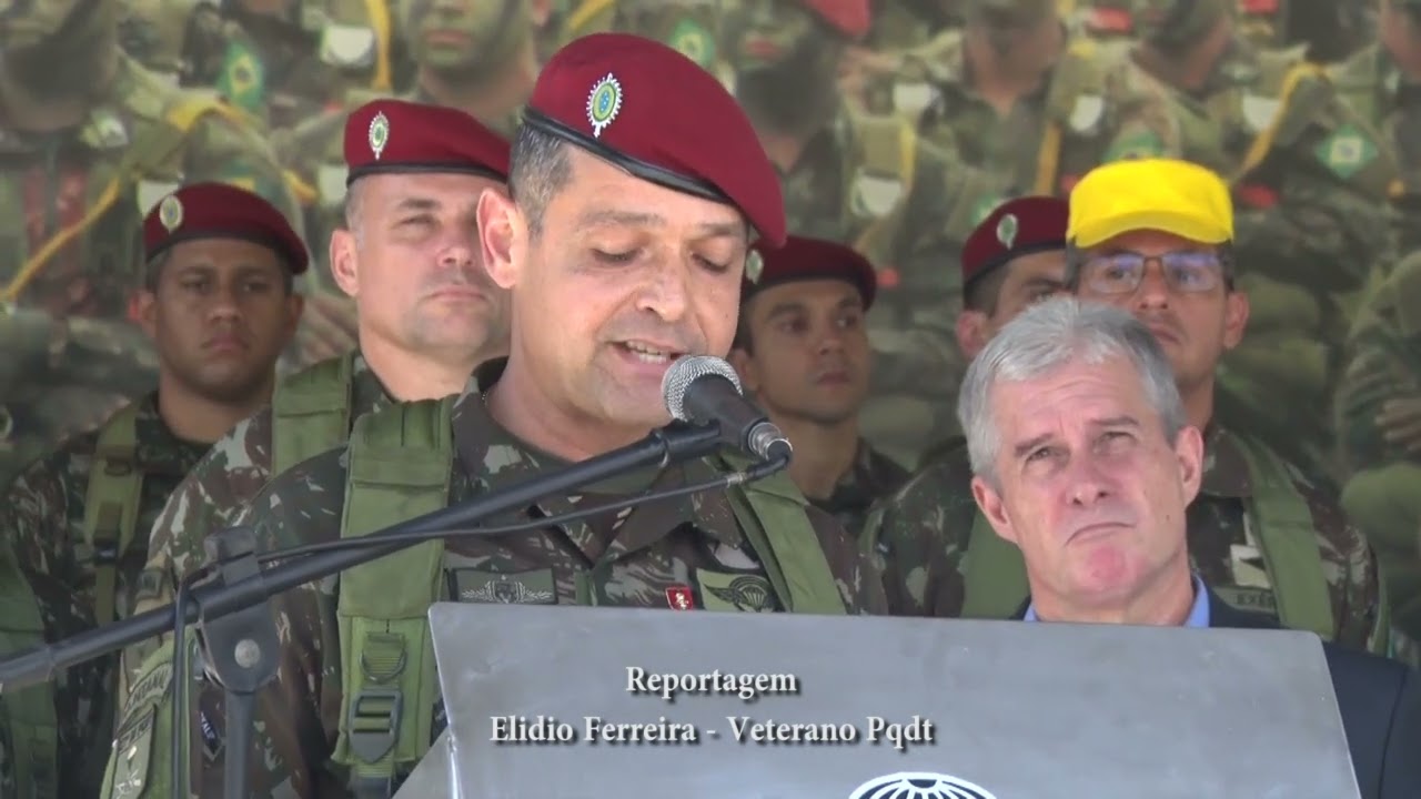 Passagem de Comando do 27 BI Pqdt