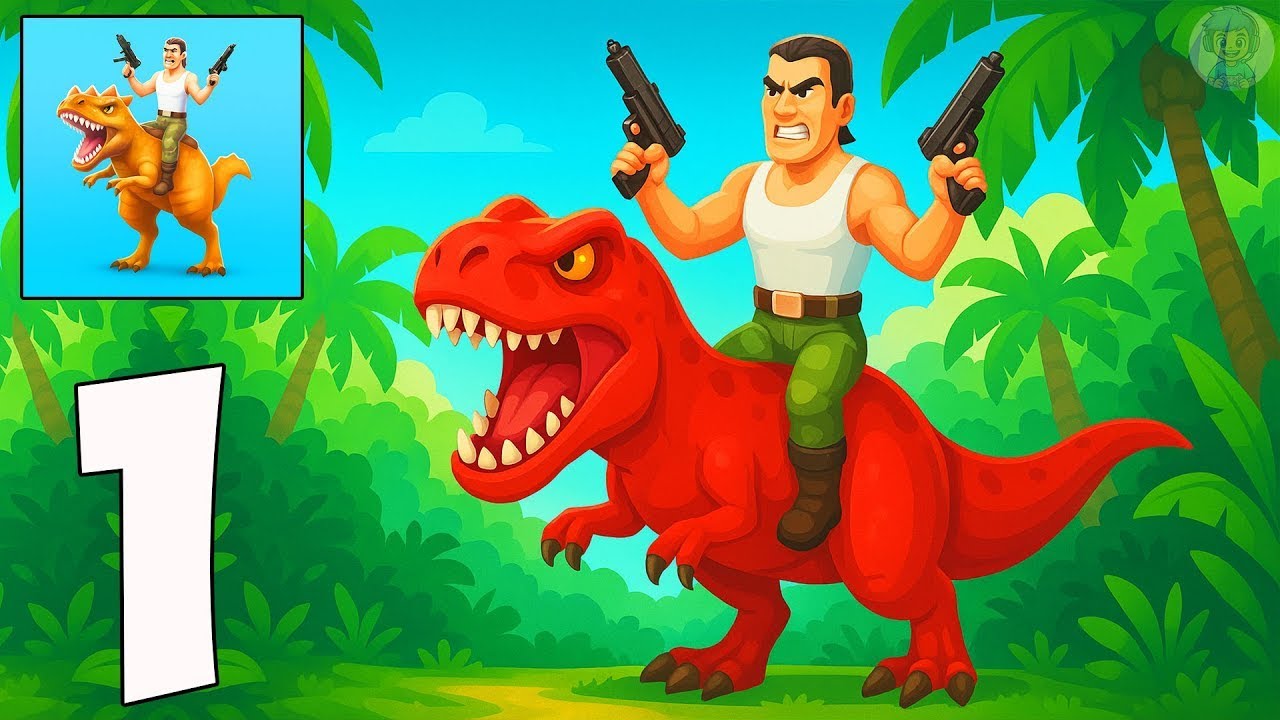 Dino Army - Gameplay Walkthrough Part 1 - Evolution of the Dinosaur Army (iOS, Android)