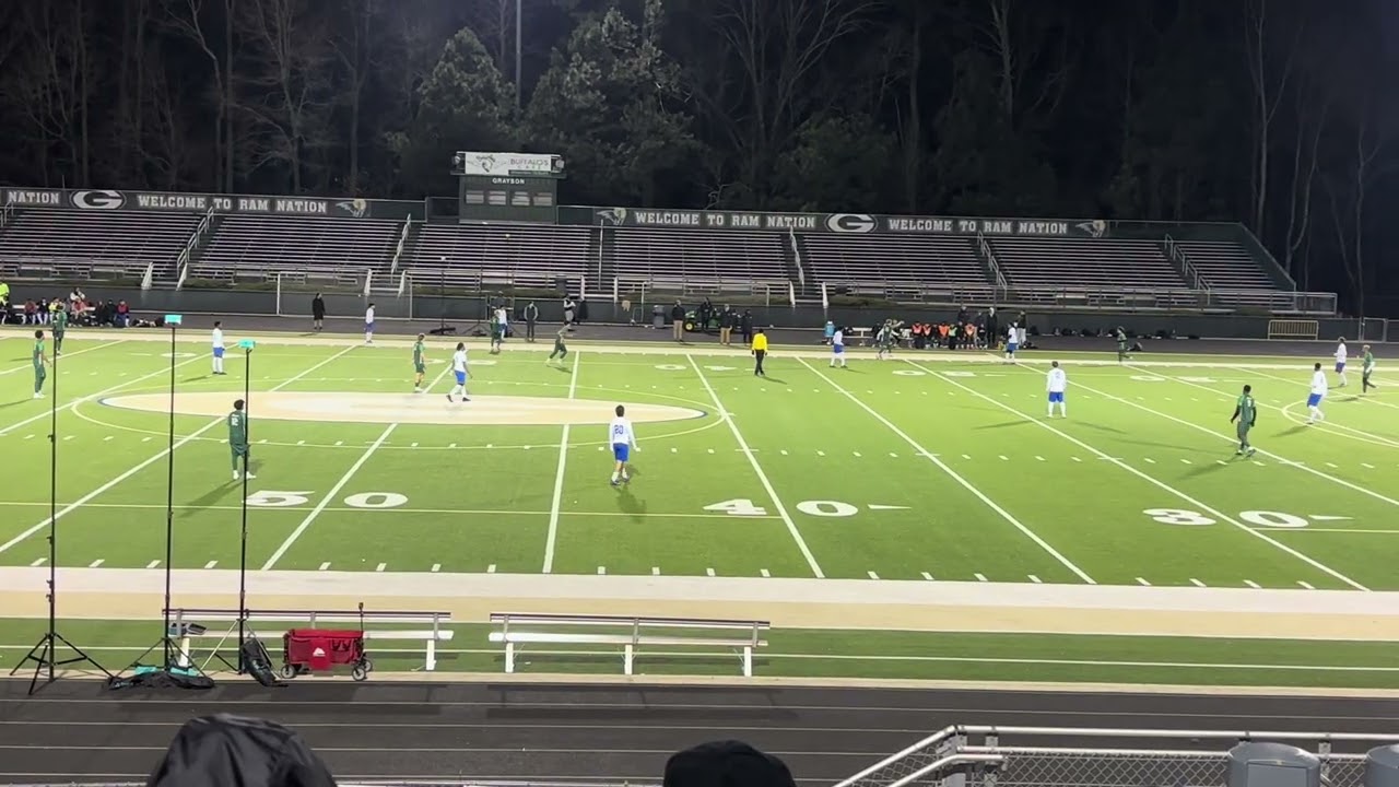 Heritage VS. Grayson High School Boys Soccer Varsity 2ND  HALF 