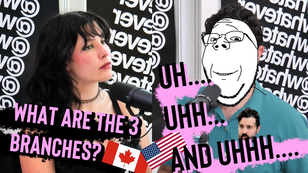 Washington Examiner Writer FAILS a Grade-School Civics QUESTION on the @whatever podcast