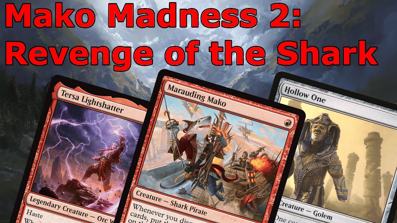 TARKIR: DRAGONSTORM POWERS UP THE SHARK!  Mono Red Mako Madness (Legacy MTG)