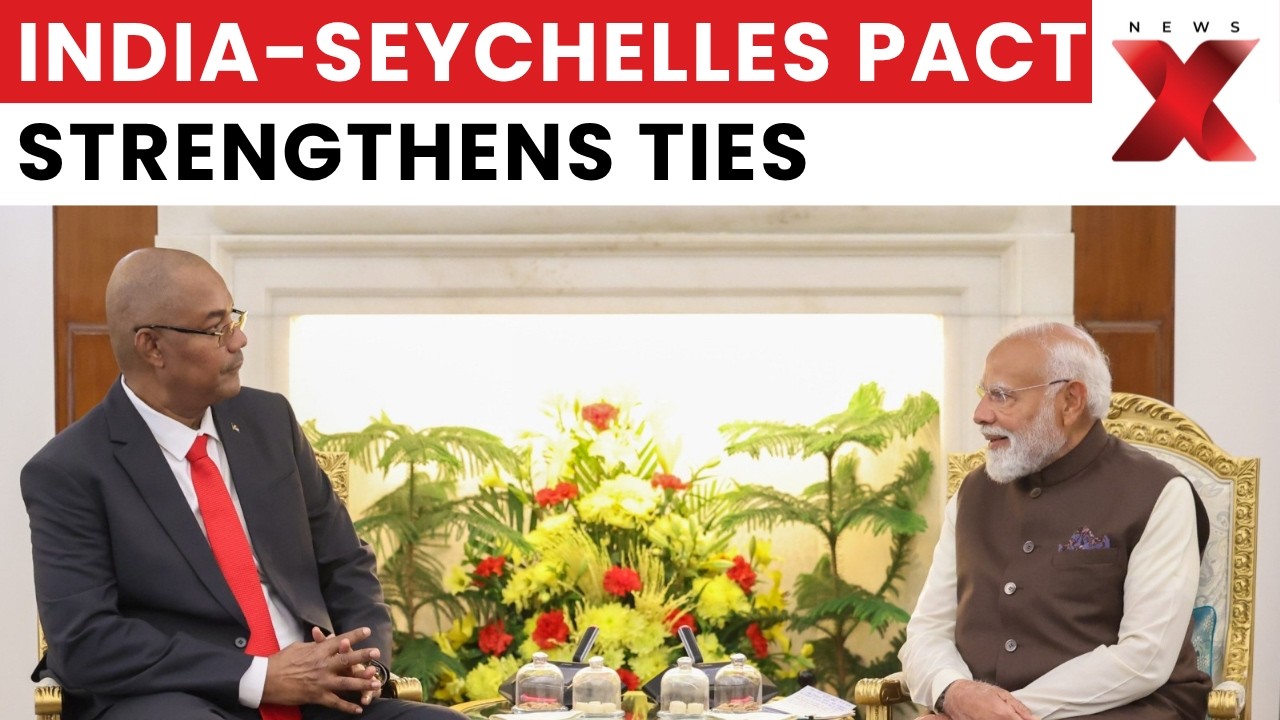 PM Modi Seychelles Visit: India&ndash;Seychelles Pact Boosts Bilateral Ties | NewsX