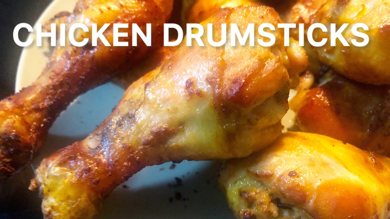Crispy Chicken Drumsticks / #recipe #lellaskitchen