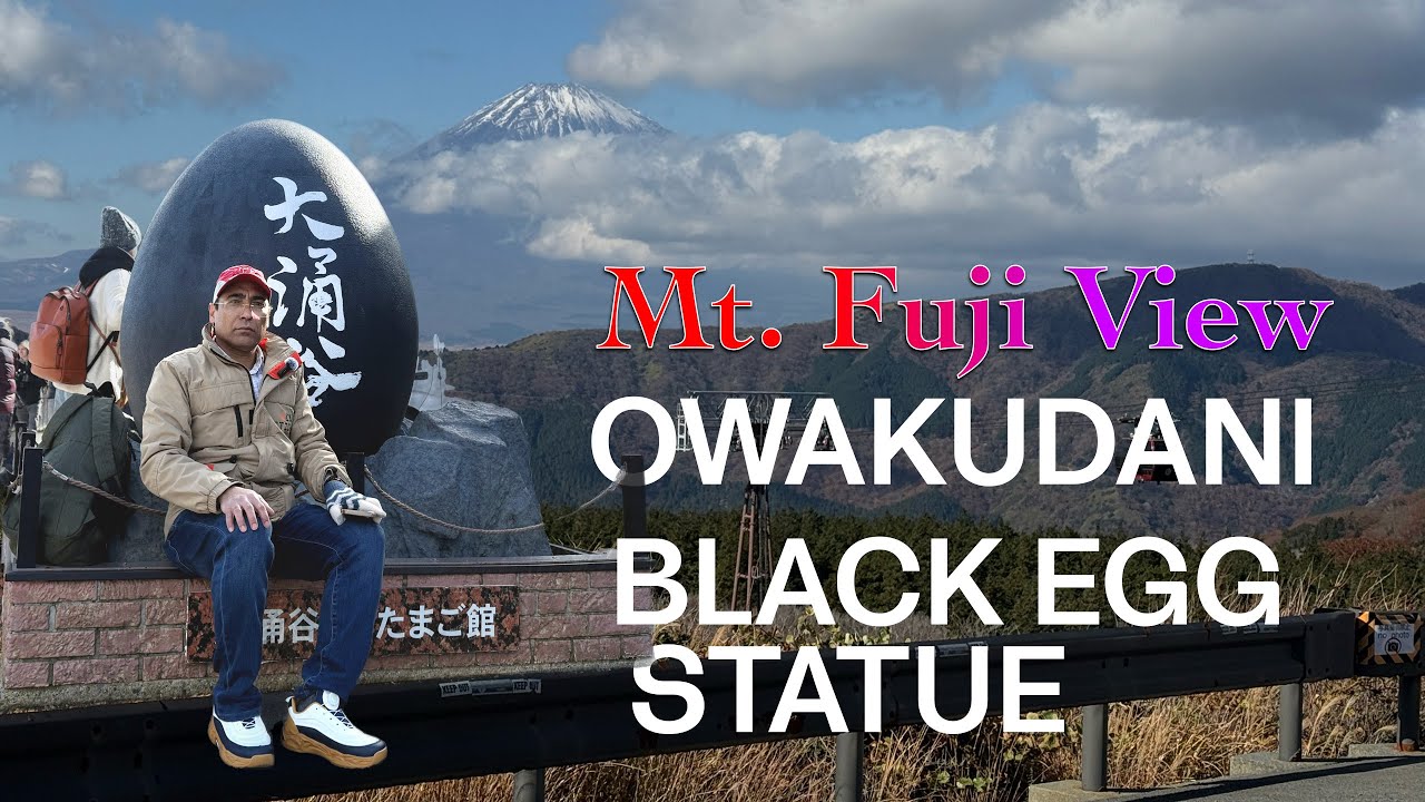 Mt. Fuji View from Earth Valley- OWAKUDANI nearest from Japan Capital Tokyo, One Day Tour