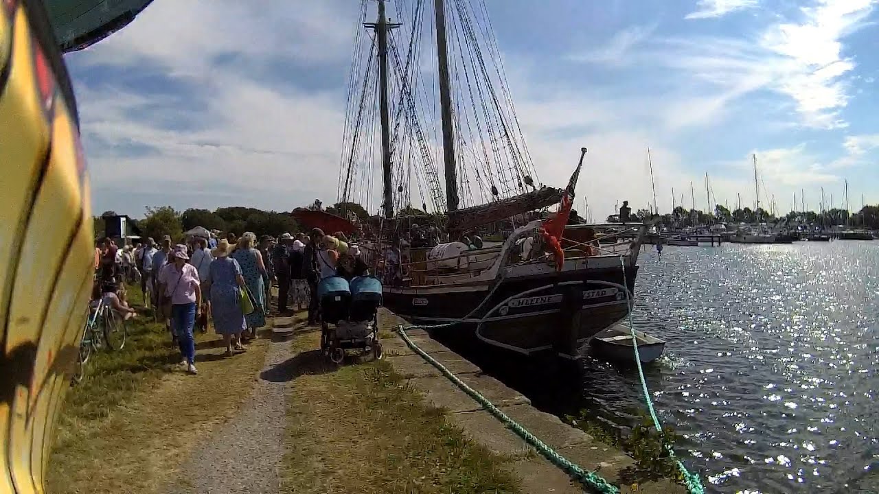 A ride over to Glasson Dock and a surprise pirate ship.