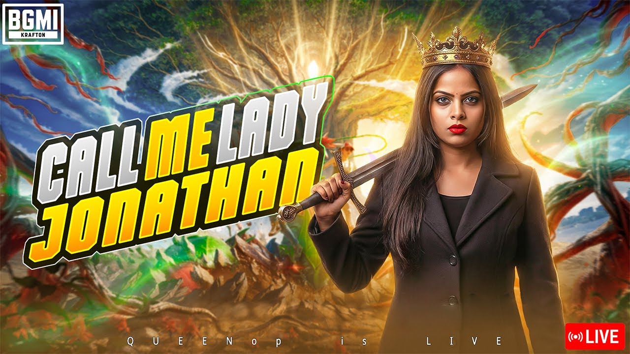 🛑 ROAD TO CONQUEROR TOP 20 RANK 💛| CALL ME LADY  | @JONATHANGAMINGYT | 