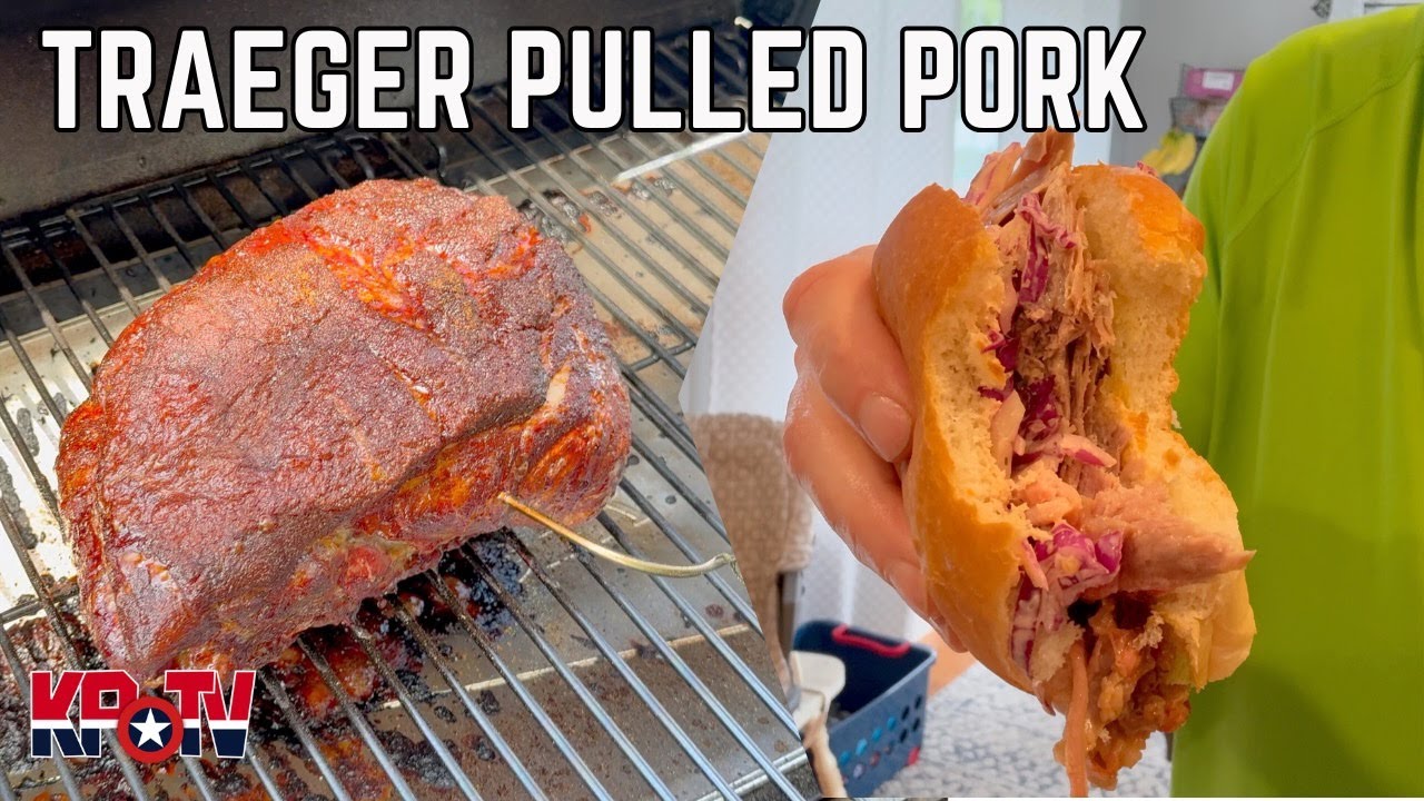My First Pork Butt on the Traeger 🔥🐖 | Beginner Pulled Pork on the Woodridge Pro