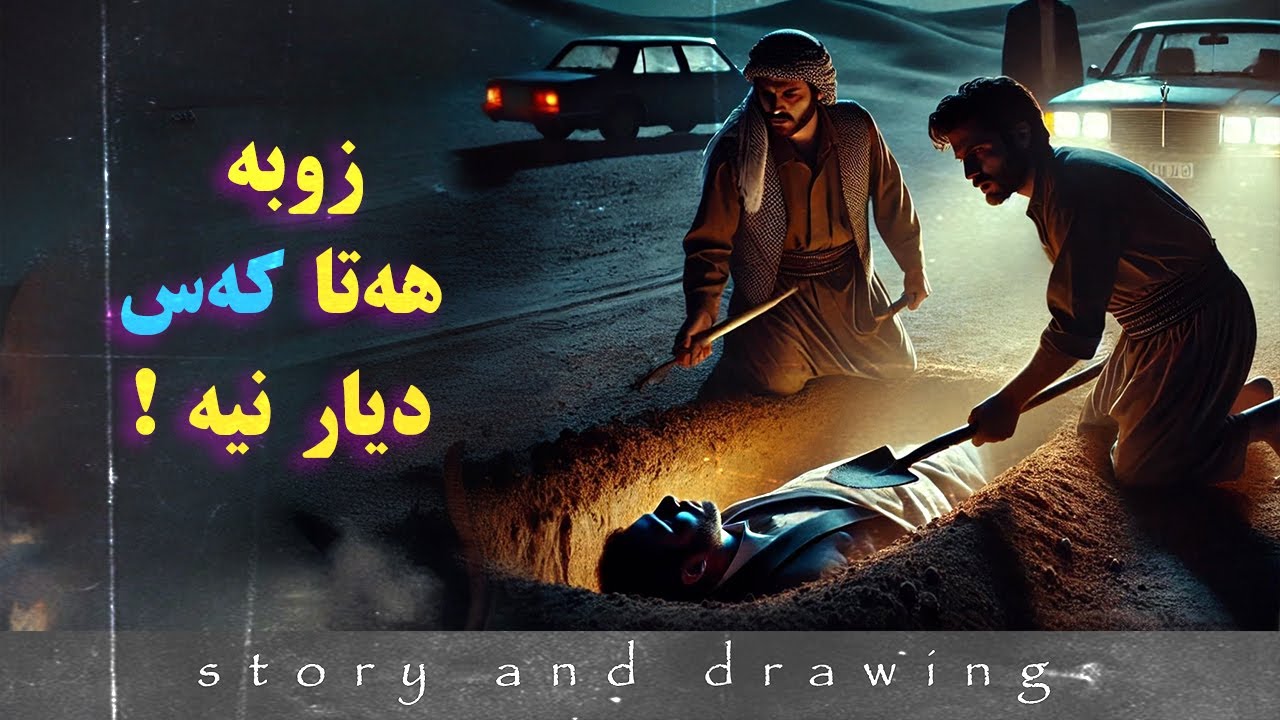 وێنەکێشان و چیرۆک : زوبە هەتا کەس دیارنیە