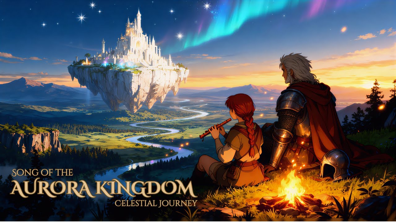 Aurora Kingdom - Fantasy Adventure Music for Relaxation, Study & Deep Focus