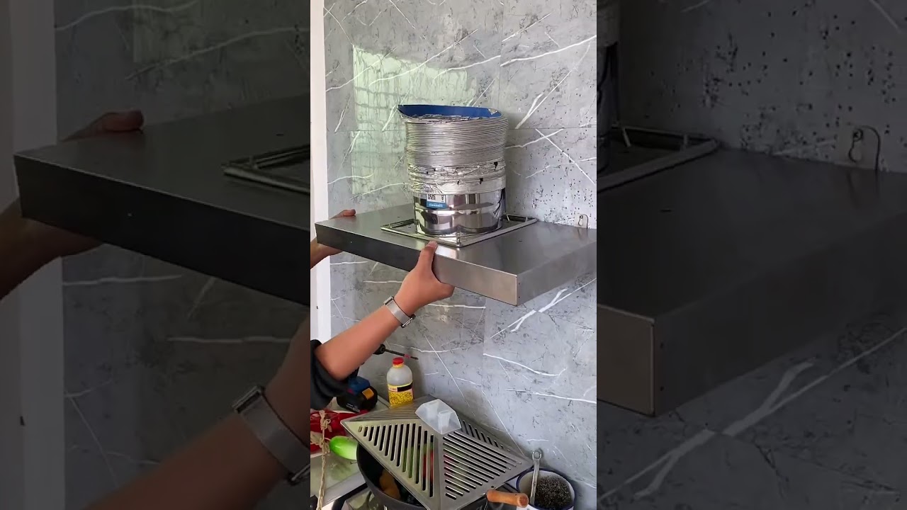 Use this #silent exhaust fan for kitchen 😍😍and bathroom smoke exhaust#viralvideo #shortvideo