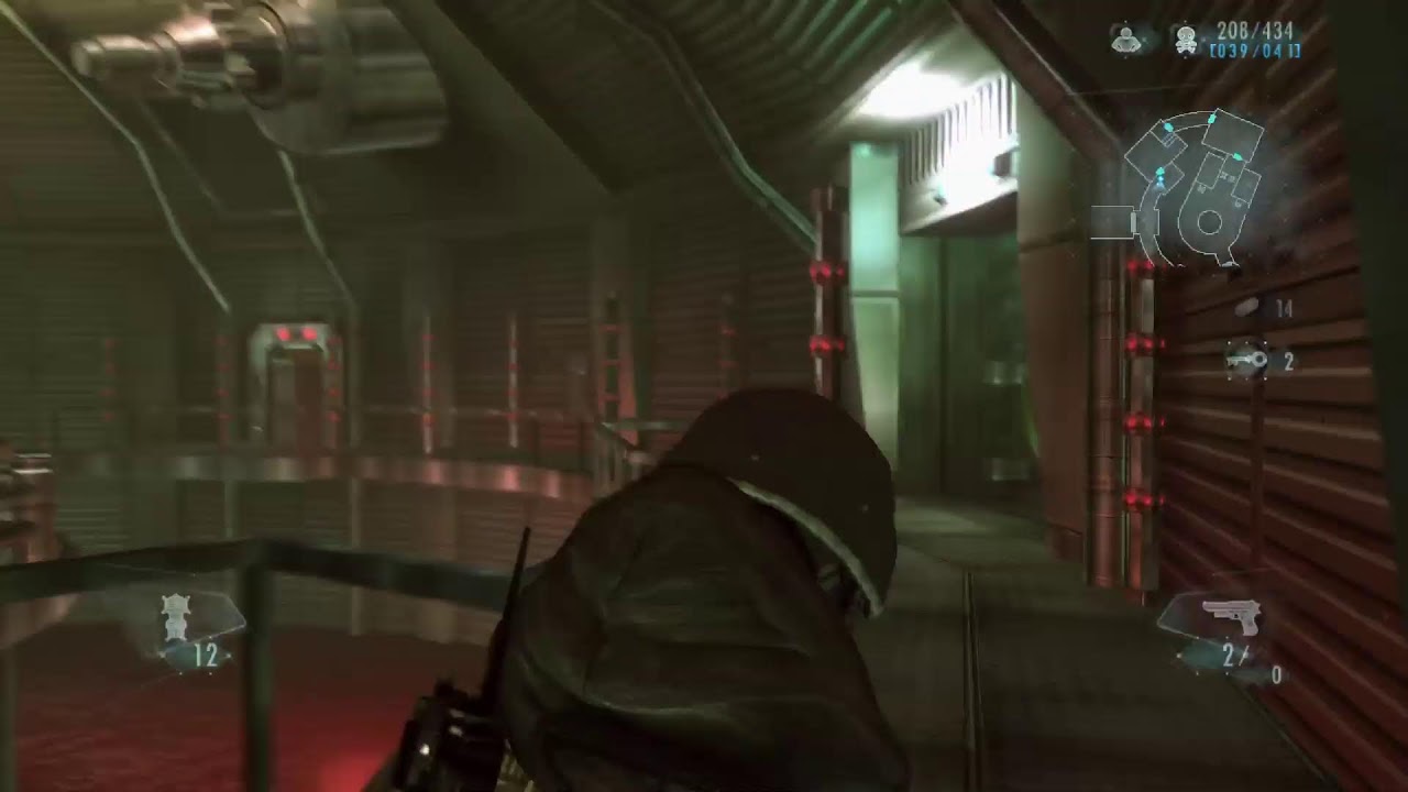 Resident Evil révélation mode commando training configuration ghost ship