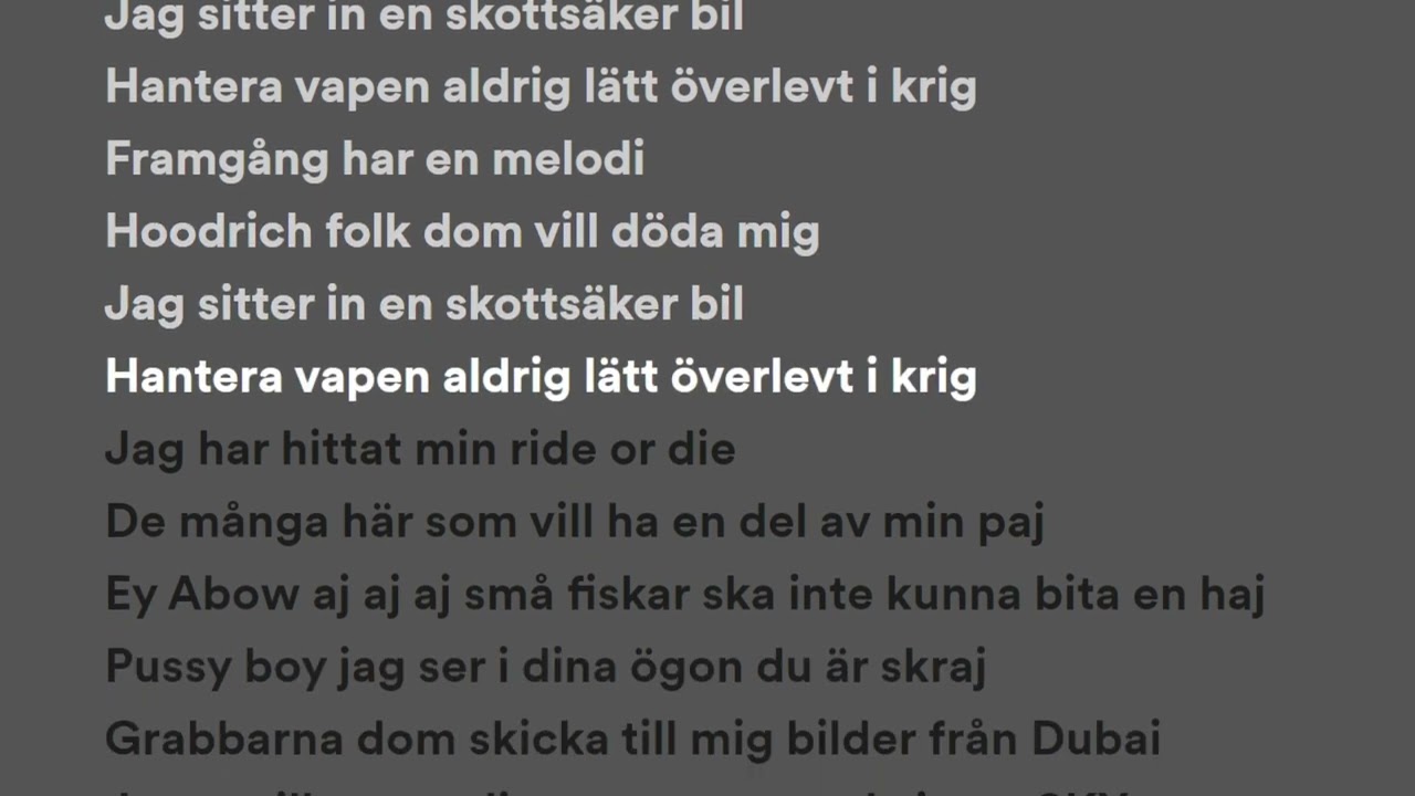 Yasin - Hoodrich (Lyrics)