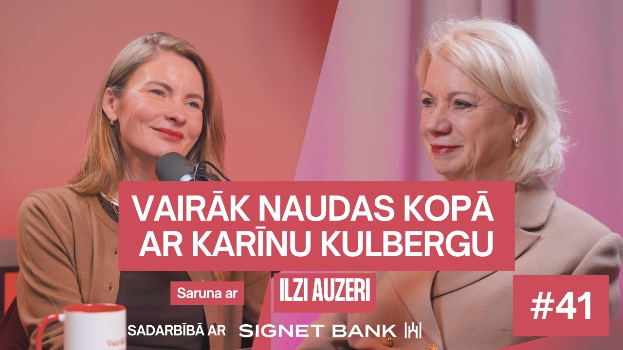 Epizode #41: No Manhetenas līdz Rīgai, naudas paradumi, kas iztur laika pārbaudi ar Ilzi Auzeri
