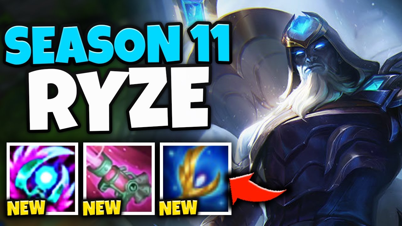 RYZE IS A KITE MACHINE IN SEASON 11! GET TEAR AT LEVEL 1? - League of Legends
