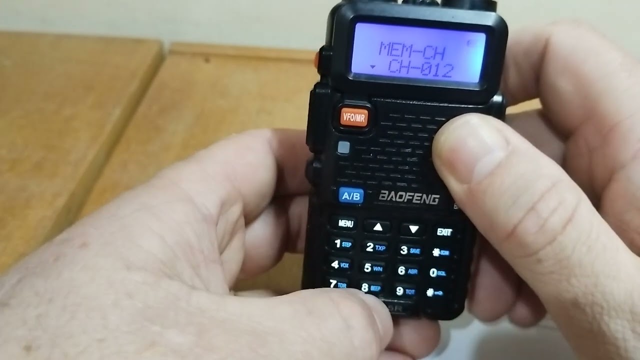 PARTE 2 - COMO PROGRAMAR UM CANAL COM REPETIDORA NO BAOFENG UV-5R PASSO A PASSO