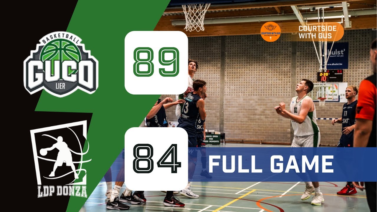 TDM1: Guco Lier vs ABO LDP Donza: 89-84