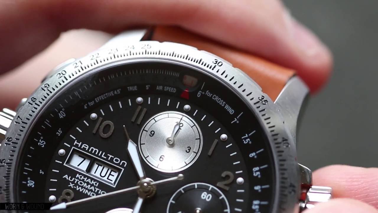 WORN&WOUND: АВТОМАТИЧЕСКИЙ ХРОНОГРАФ HAMILTON X-WIND