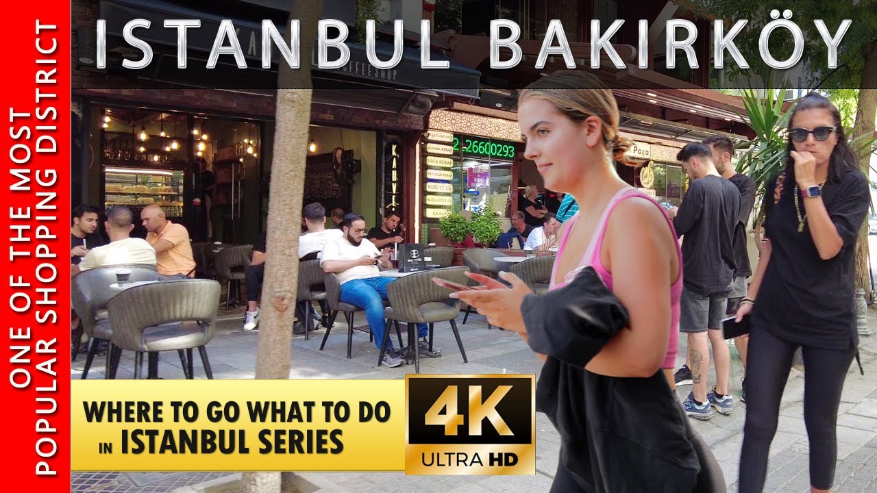 Bakırk&ouml;y Walking Tour, Bakirkoy Guide, Autumn in Istanbul 2022【4K】🇹🇷