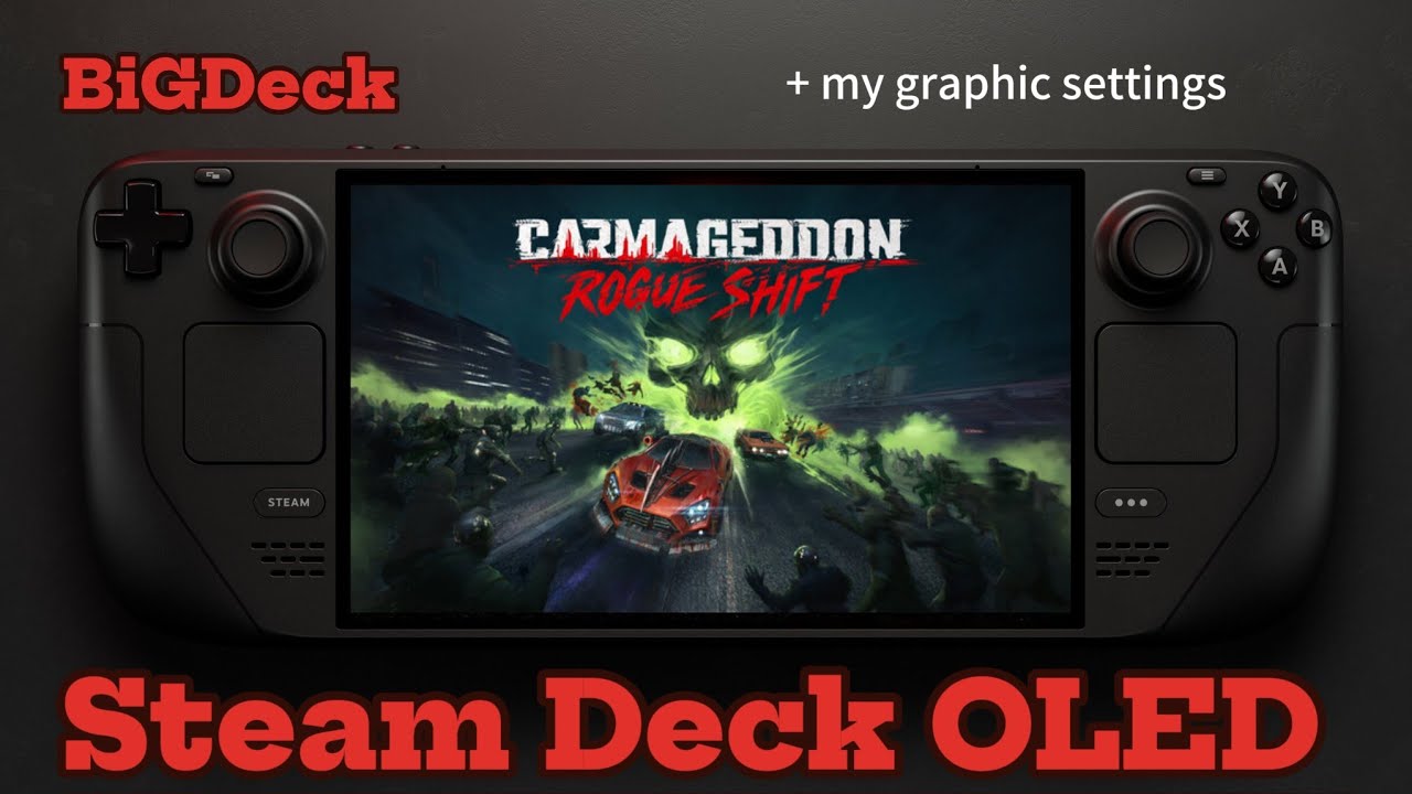 Carmageddon: Rogue Shift - Steam Deck OLED Gameplay & Performance Test